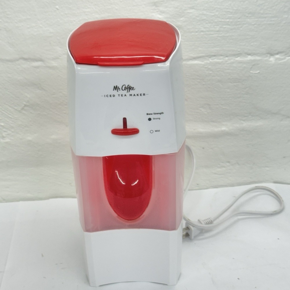 Mr. Coffee Iced Fresh Tea Maker 3 Quart (TM75pg) Tested & Working NO PITCHER